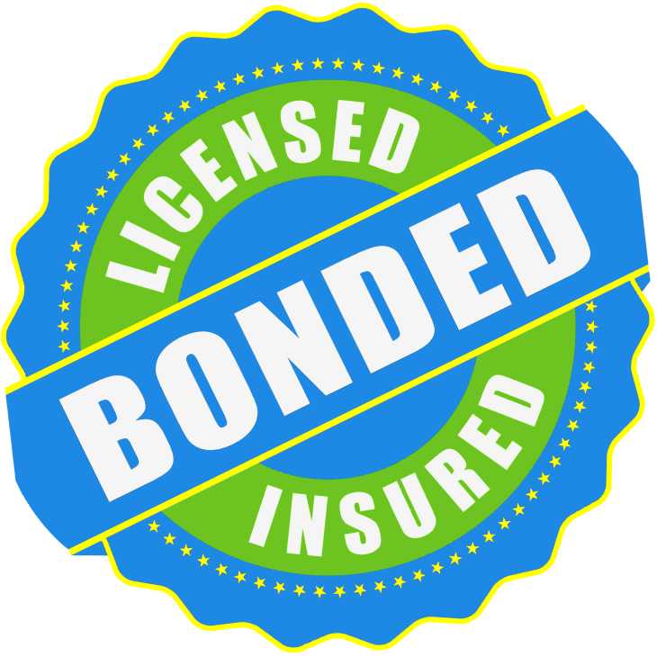 Licensed, Bonded, Insured badge